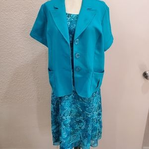 Studio I Sleeveless Dress and Jacket (N2)